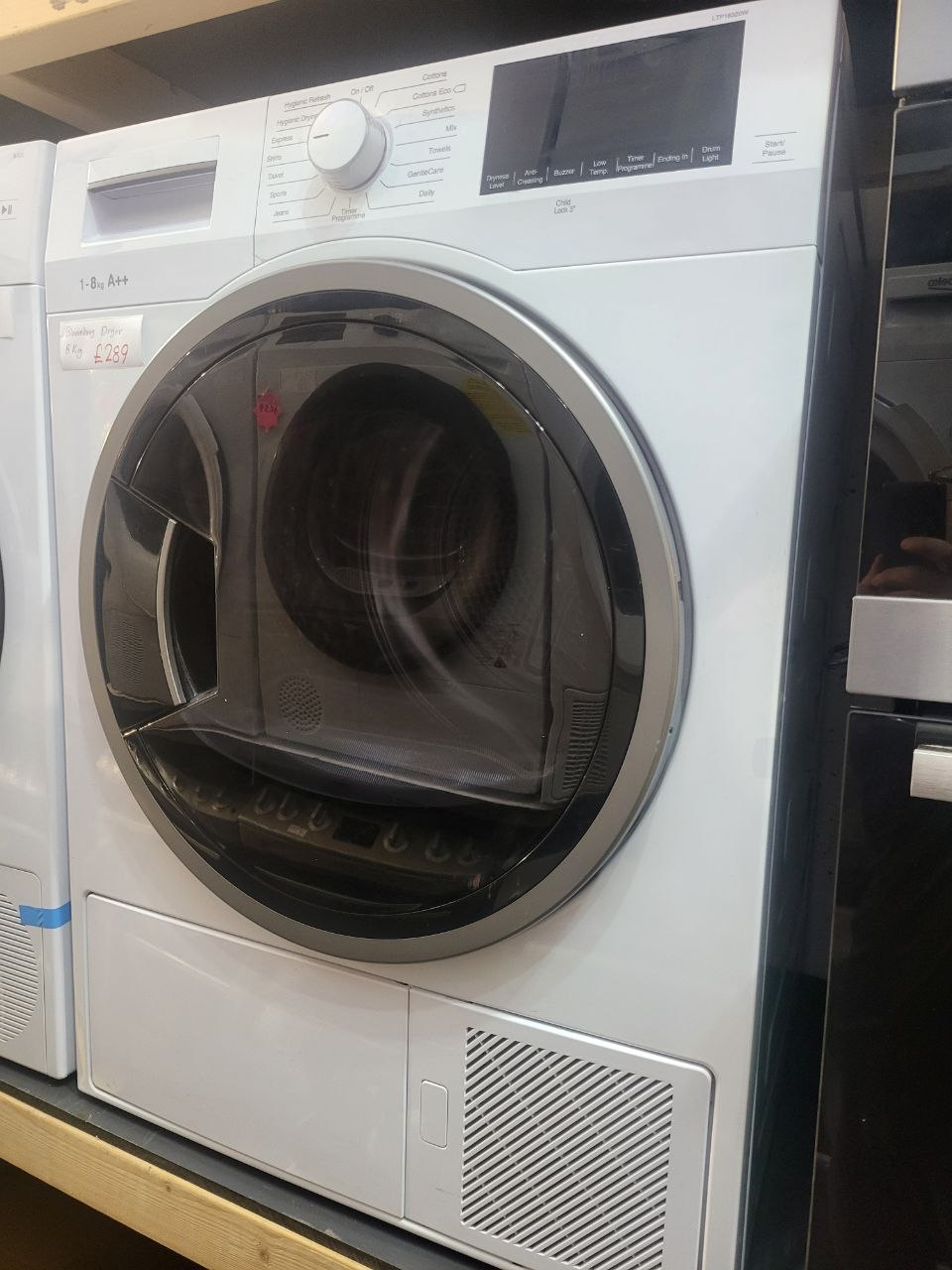 Bloomberg 8kg dryer £289