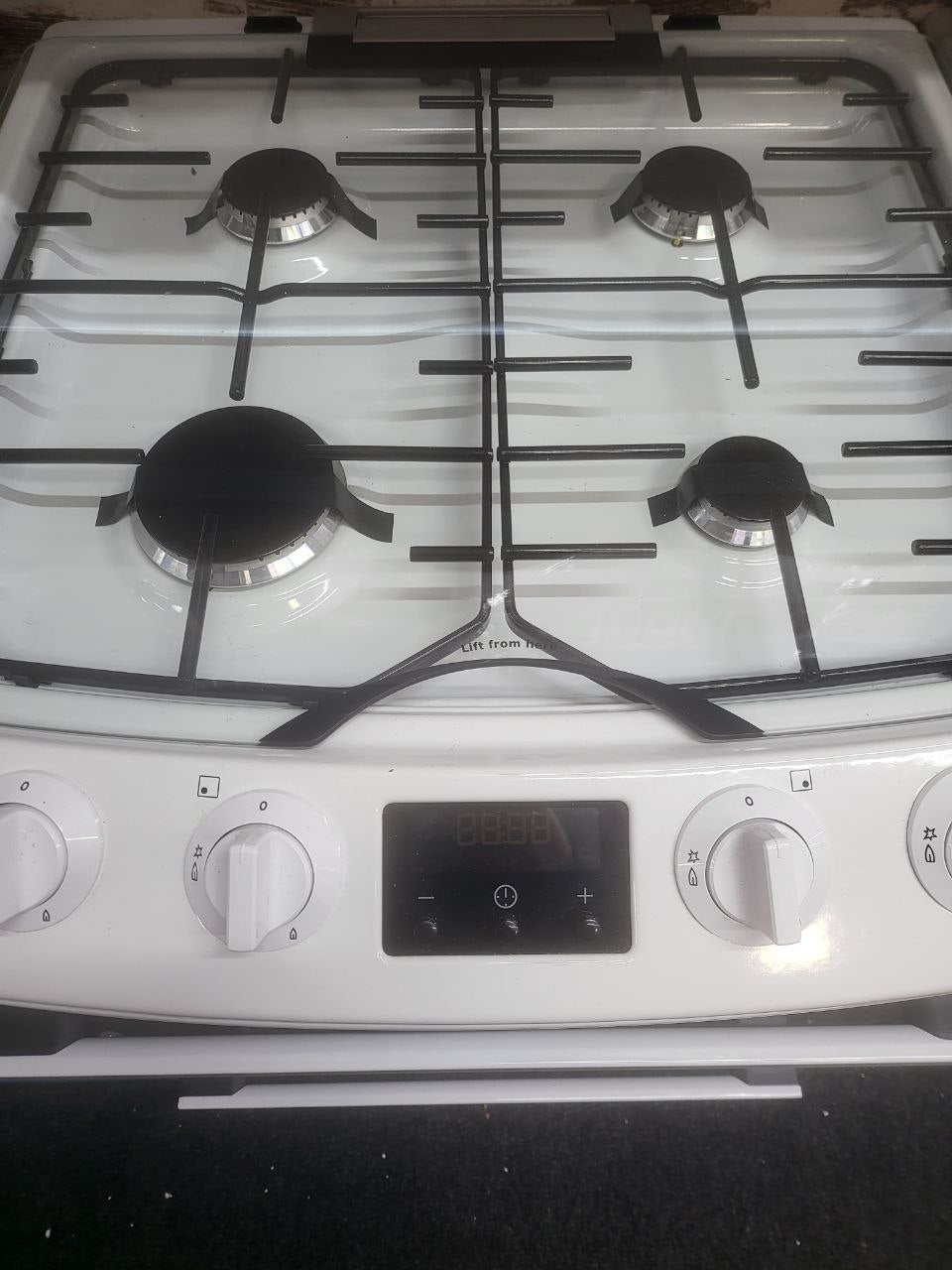 AEG GAS COOKER WHITE 60CM £559