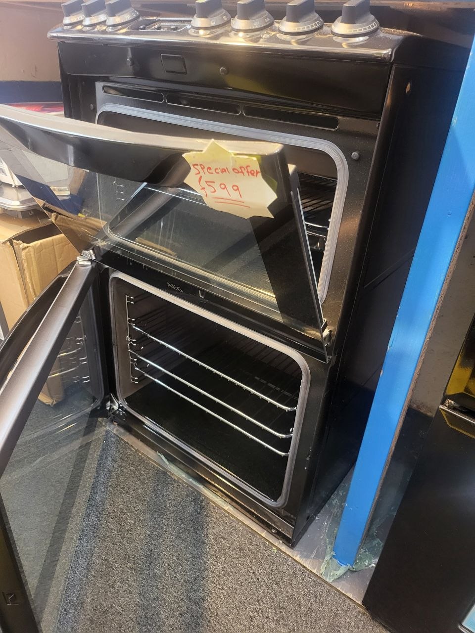 AEG Induction electric cooker 4 burners £589