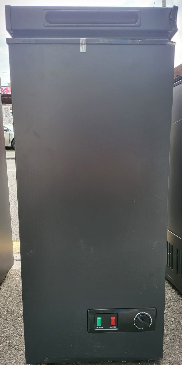 SIA Freestanding 36cm Slimline Compact Chest Freezer, Black - CHF60B/E