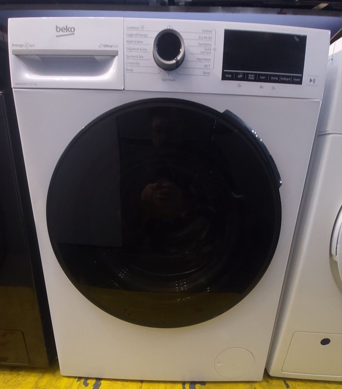 Beko washer dryer 10.5 kg washer 7 kg dryer Energy spin