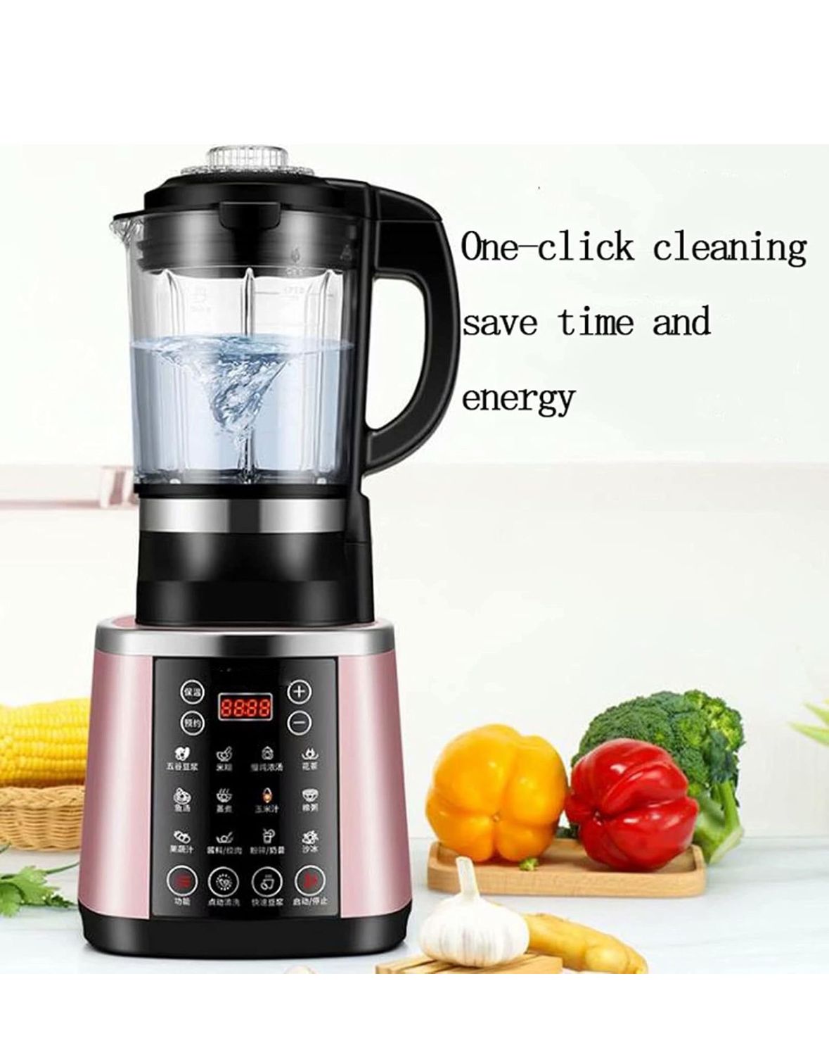 Thermal Blender Smoothie Food Mixer Fruit Juicer & Vegetable Homemate