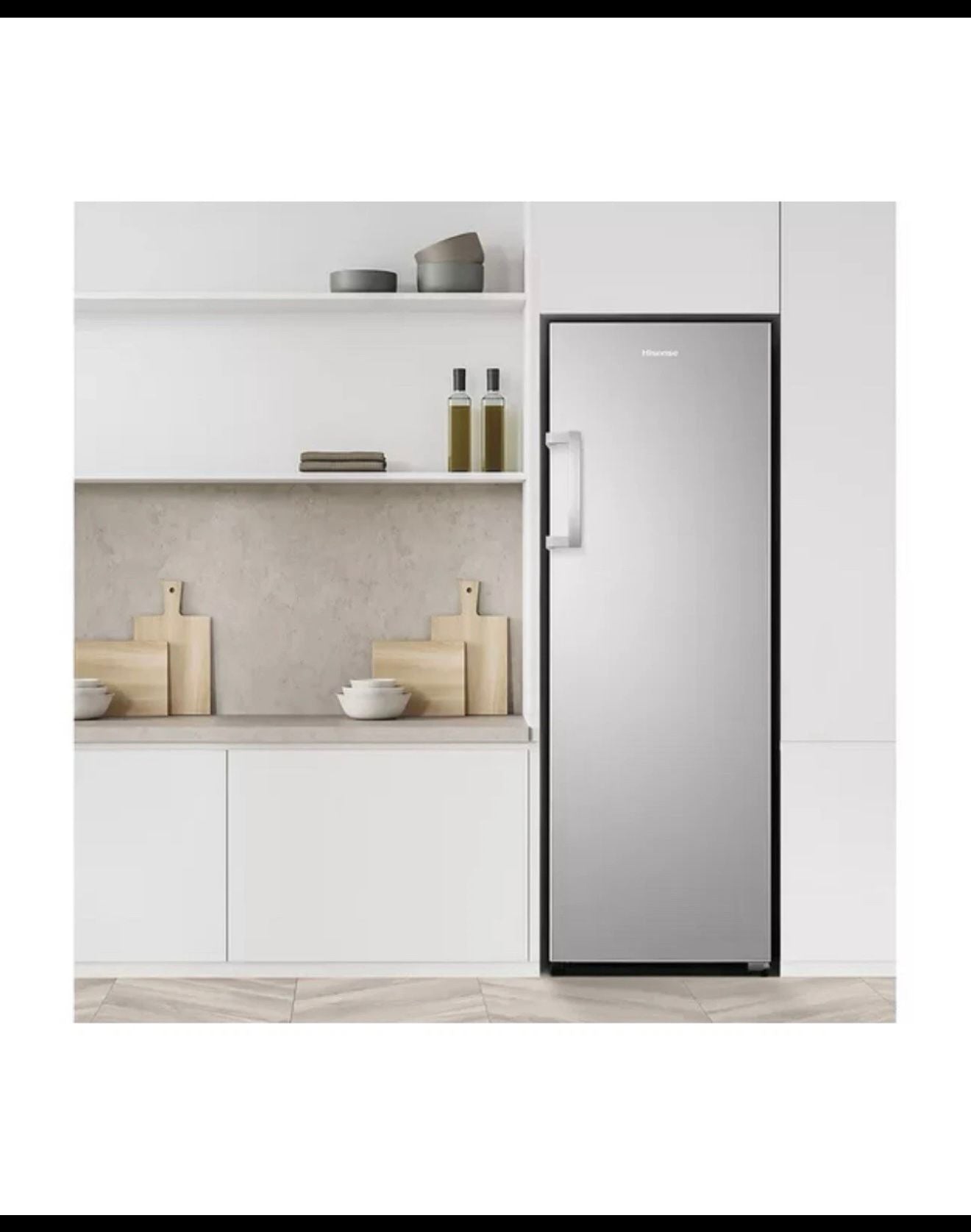 HISENSE RL415N4ACE Tall Fridge - Silver