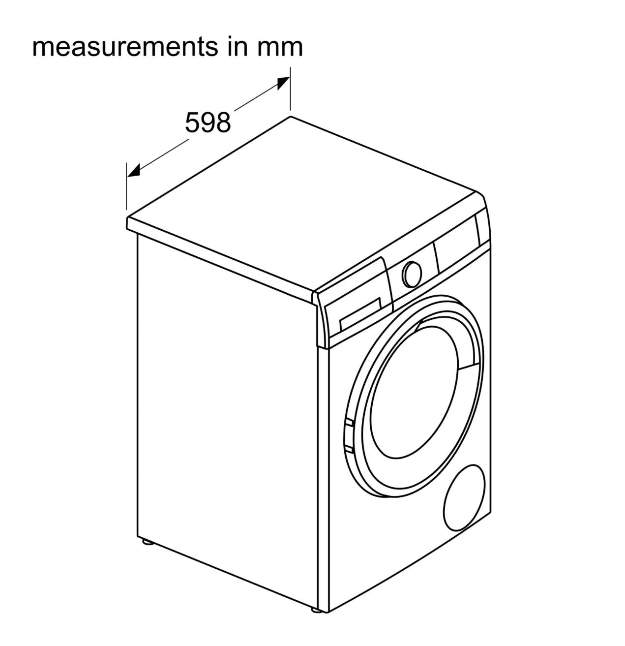 Siemens WN34A1U8GB IQ300 8kg/5kg 1400 Spin Washer Dryer