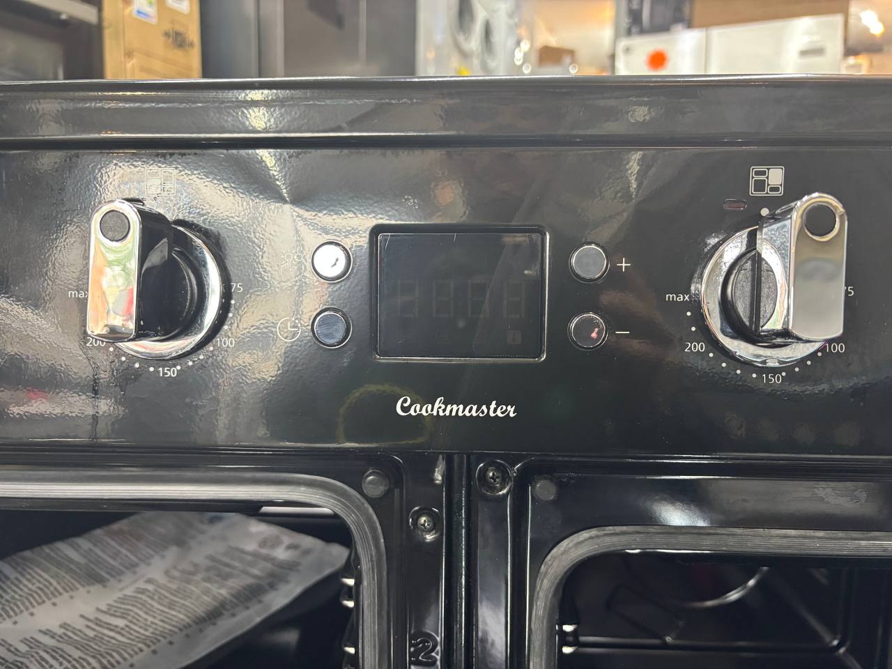 LEISURE Cookmaster CK100D210K Electric Induction Range Cooker - Black