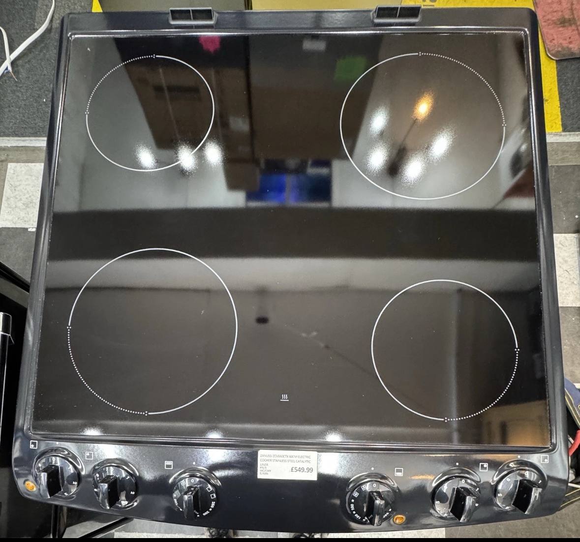 ZANUSSI ZCV660CTX 60cm Electric Cooker Stainless Steel Catalytic