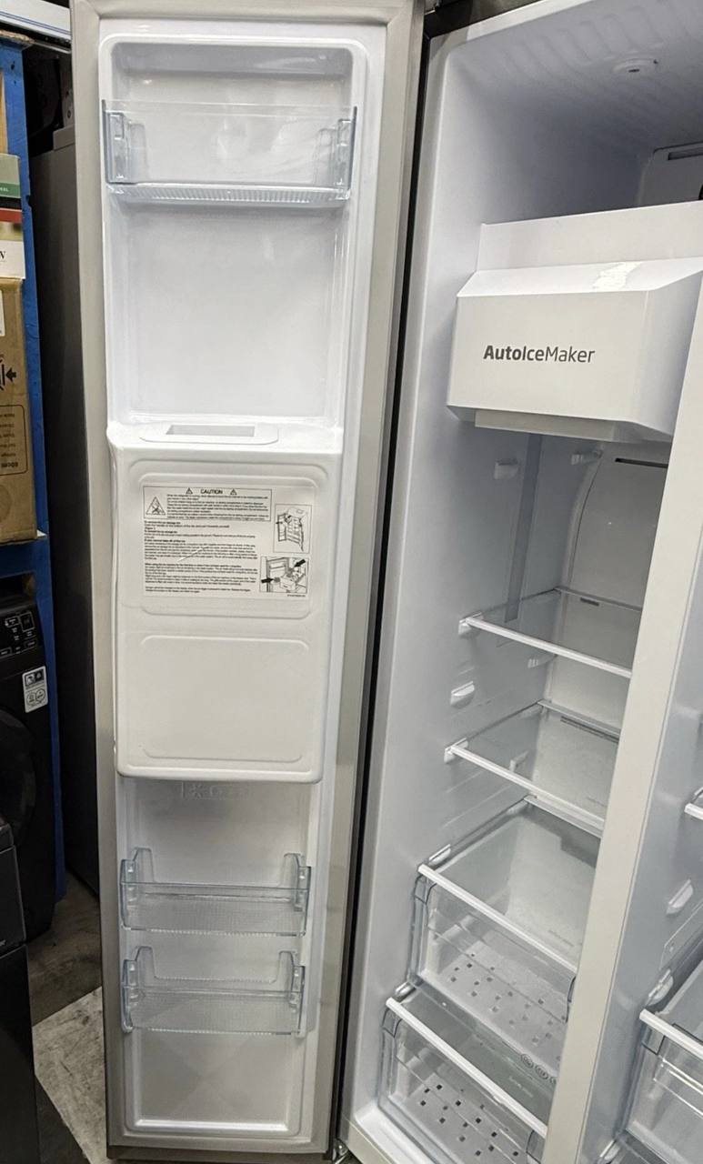 BEKO Pro ASN642VPS American-Style Fridge Freezer - Stainless Steel