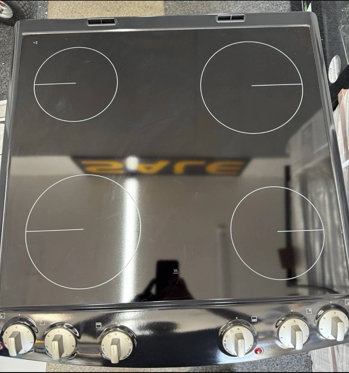 ZANUSSI ZCV66060XE 60 cm Electric Ceramic Cooker - Stainless Steel