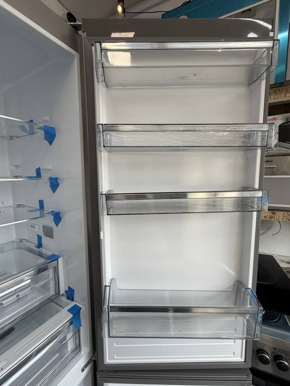AEG RCB636E2MX 6000 TwinTech® No Frost Fridge Freezer 201 cm