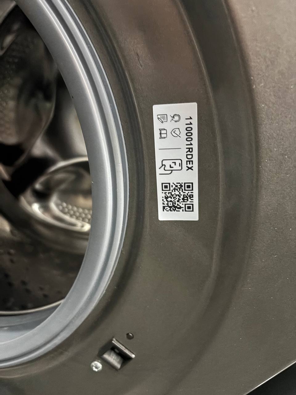beko 9KG 1400rpm washing machine(only tested)-dark grey