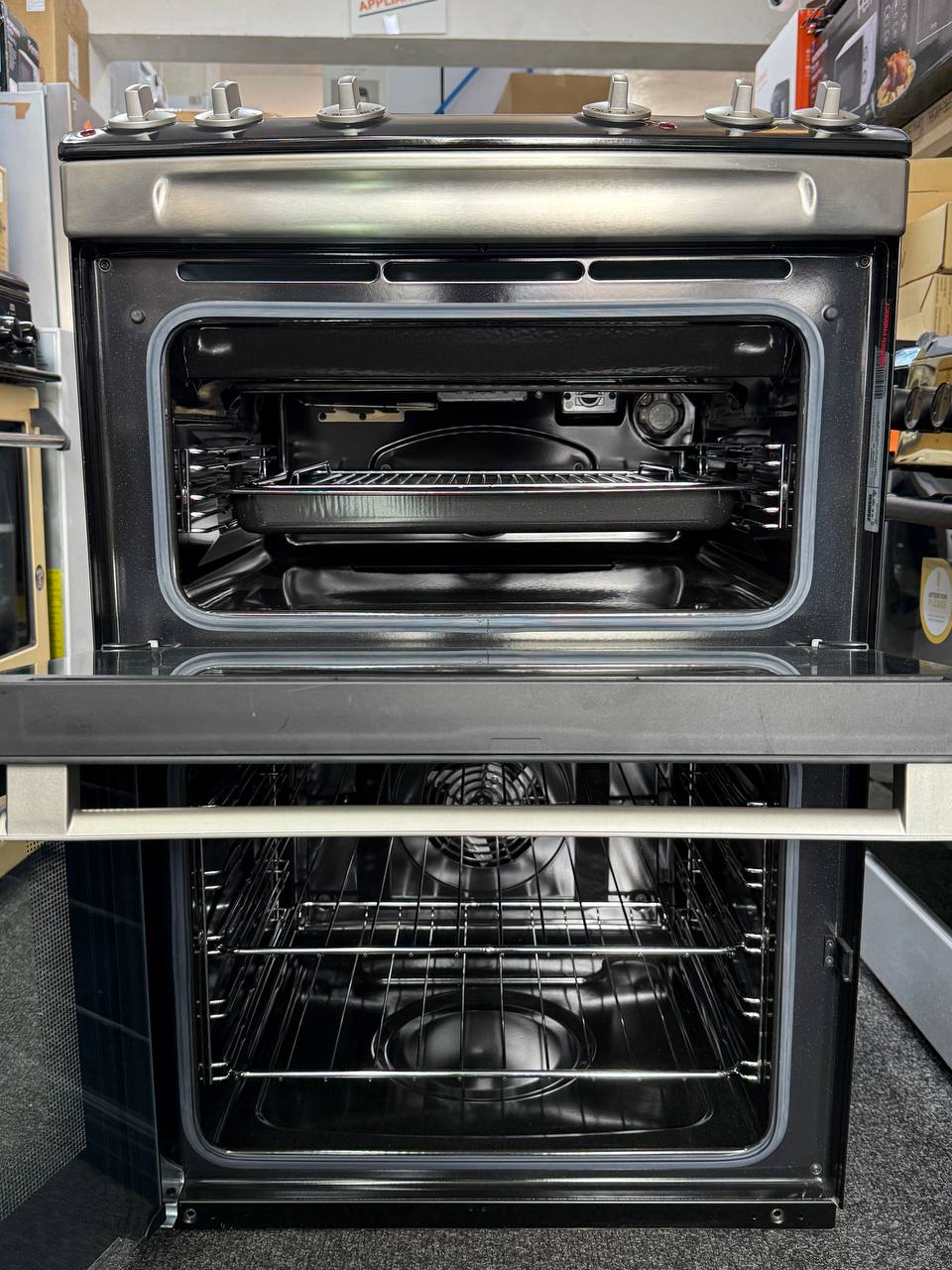 ZANUSSI ZCV66060XE 60 cm Electric Ceramic Cooker - Stainless Steel