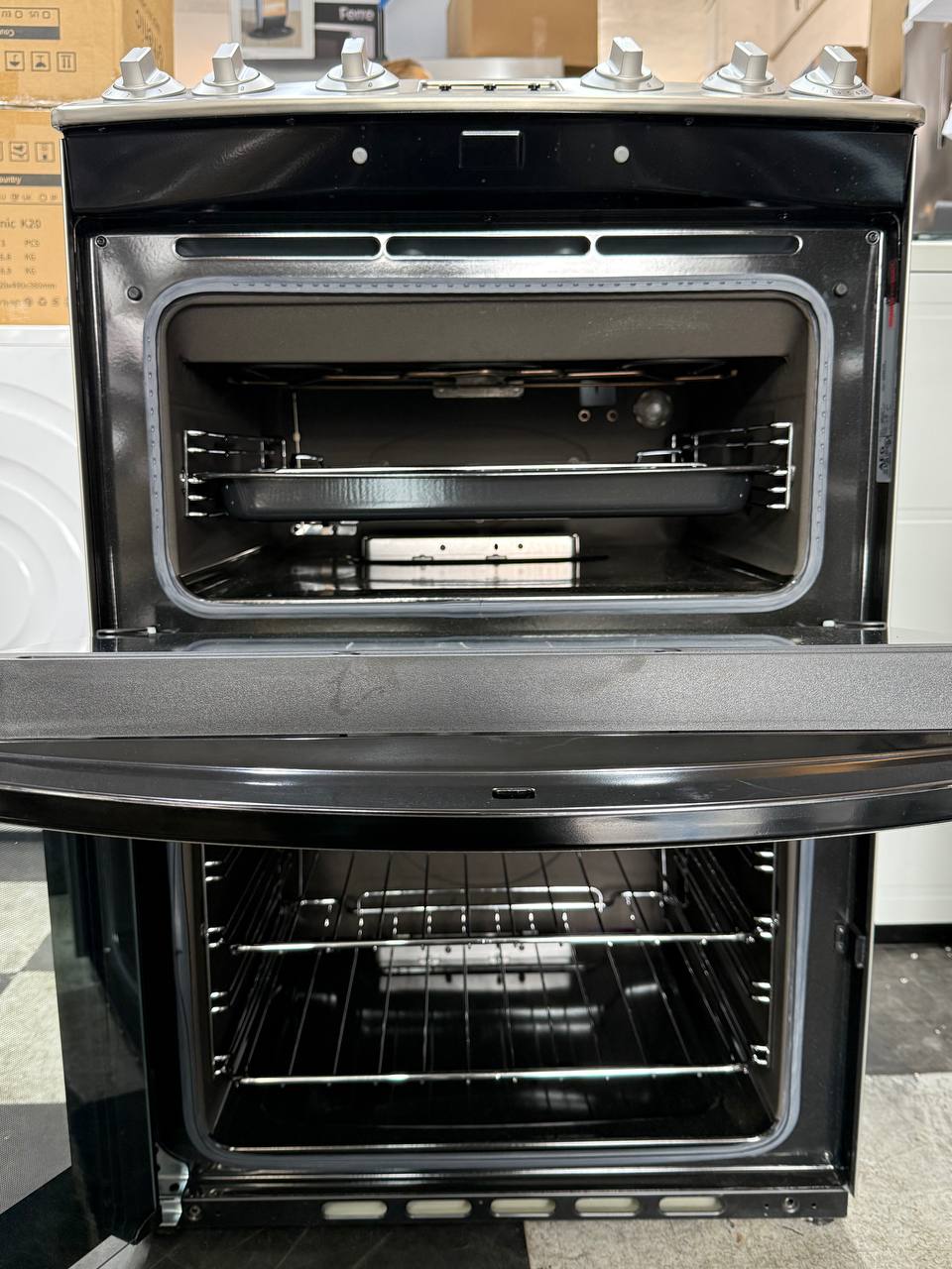 AEG CGB6131ACM 60 cm Gas Cooker - Stainless Steel
