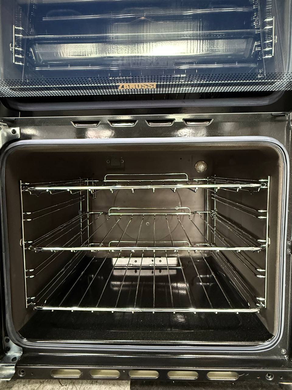 Zanussi ZCG43250WA Gas Cooker 55CM with Double Oven White