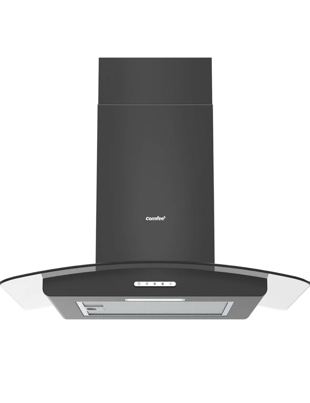 COMFEE' Canopy Cooker Hood 60cm kwh-glav17b-60