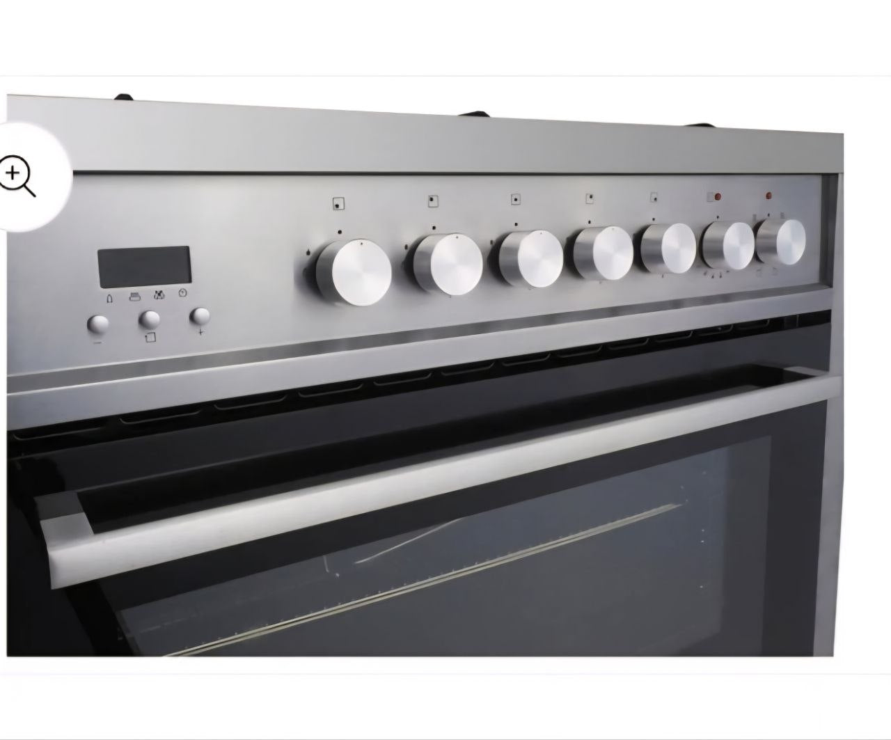 Bush 90cm Dual Fuel Range Cooker - Stainless Steel