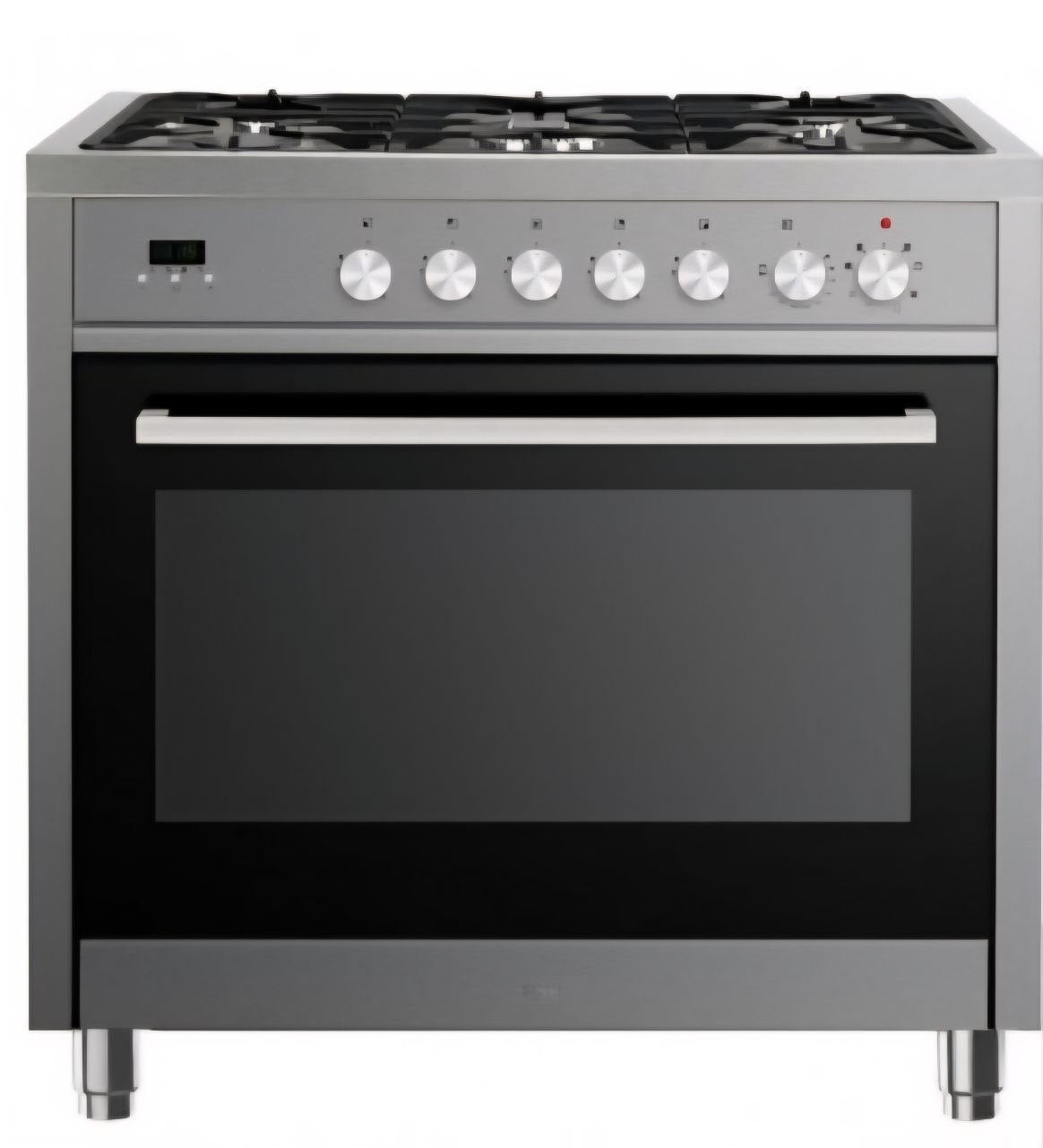Bush 90cm Dual Fuel Range Cooker - Stainless Steel