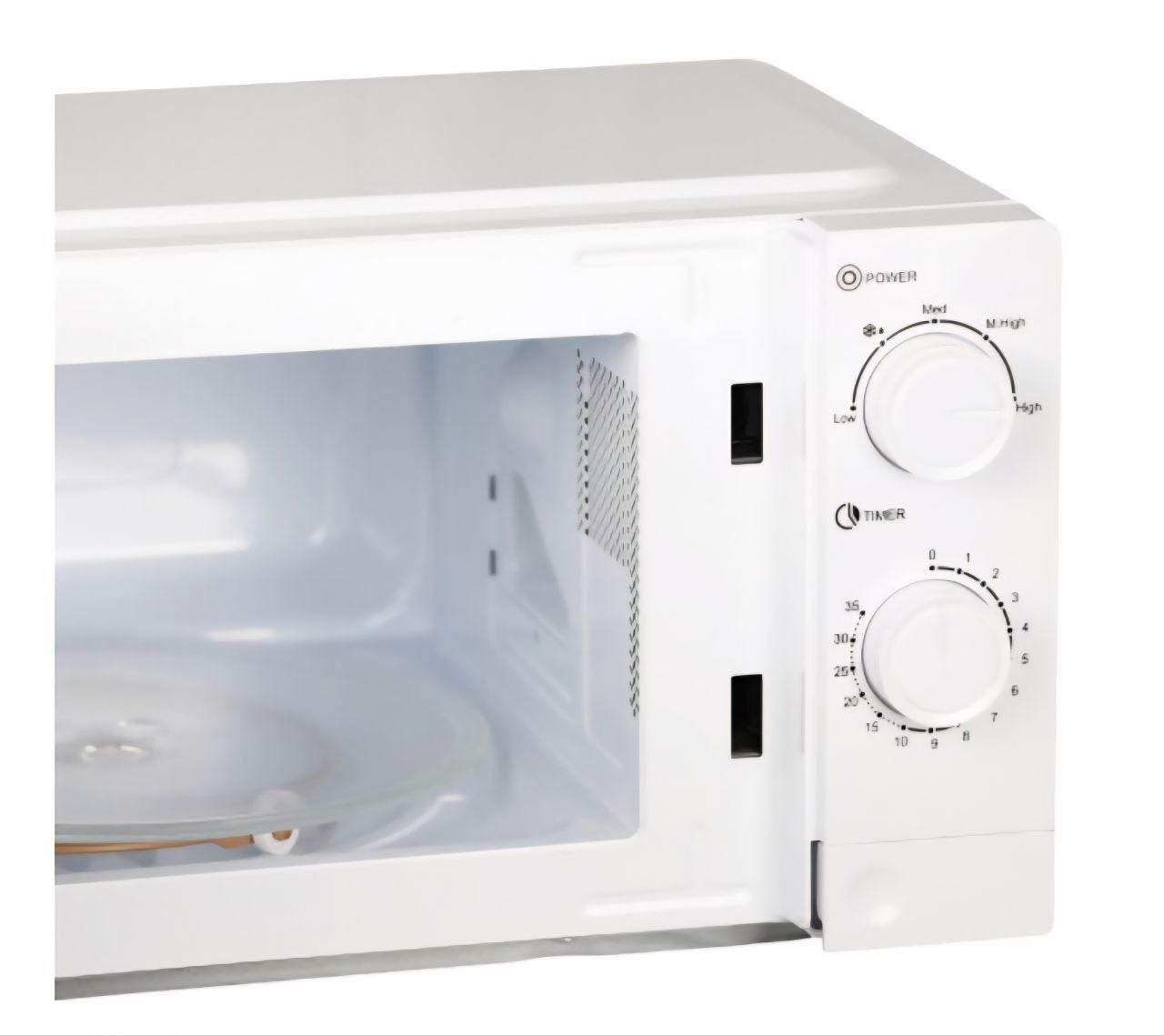 Willow WM207MWH 700W 20L Microwave 5 Power Levels - White