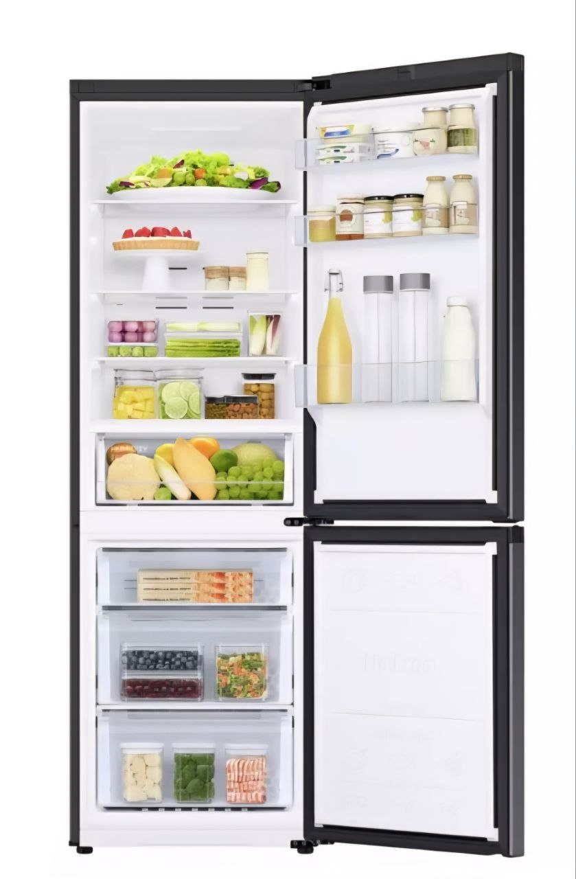 Samsung RB34C600EBN/EU Freestanding Fridge Freezer - Black