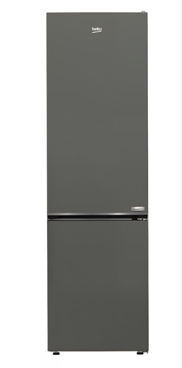 Beko CNG5603VG Frost Free Fridge Freezer, 70/30, Grey, D Rated