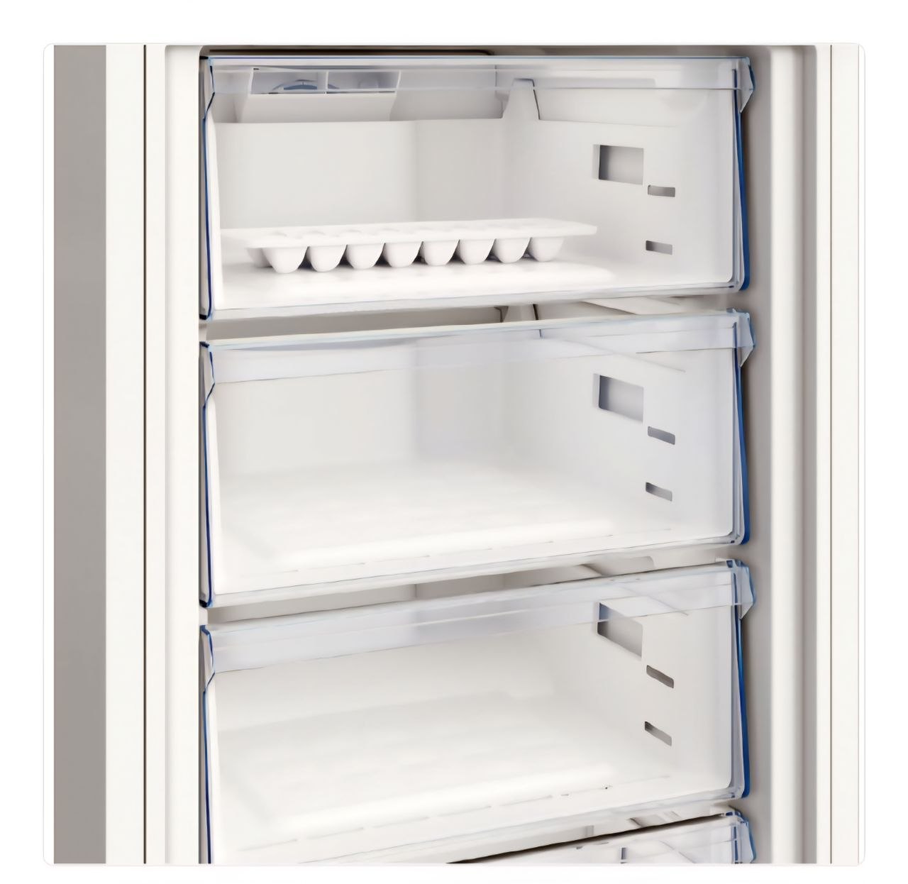 Beko CNG4692VW 59.7cm 50/50 Total No Frost Fridge Freezer - White