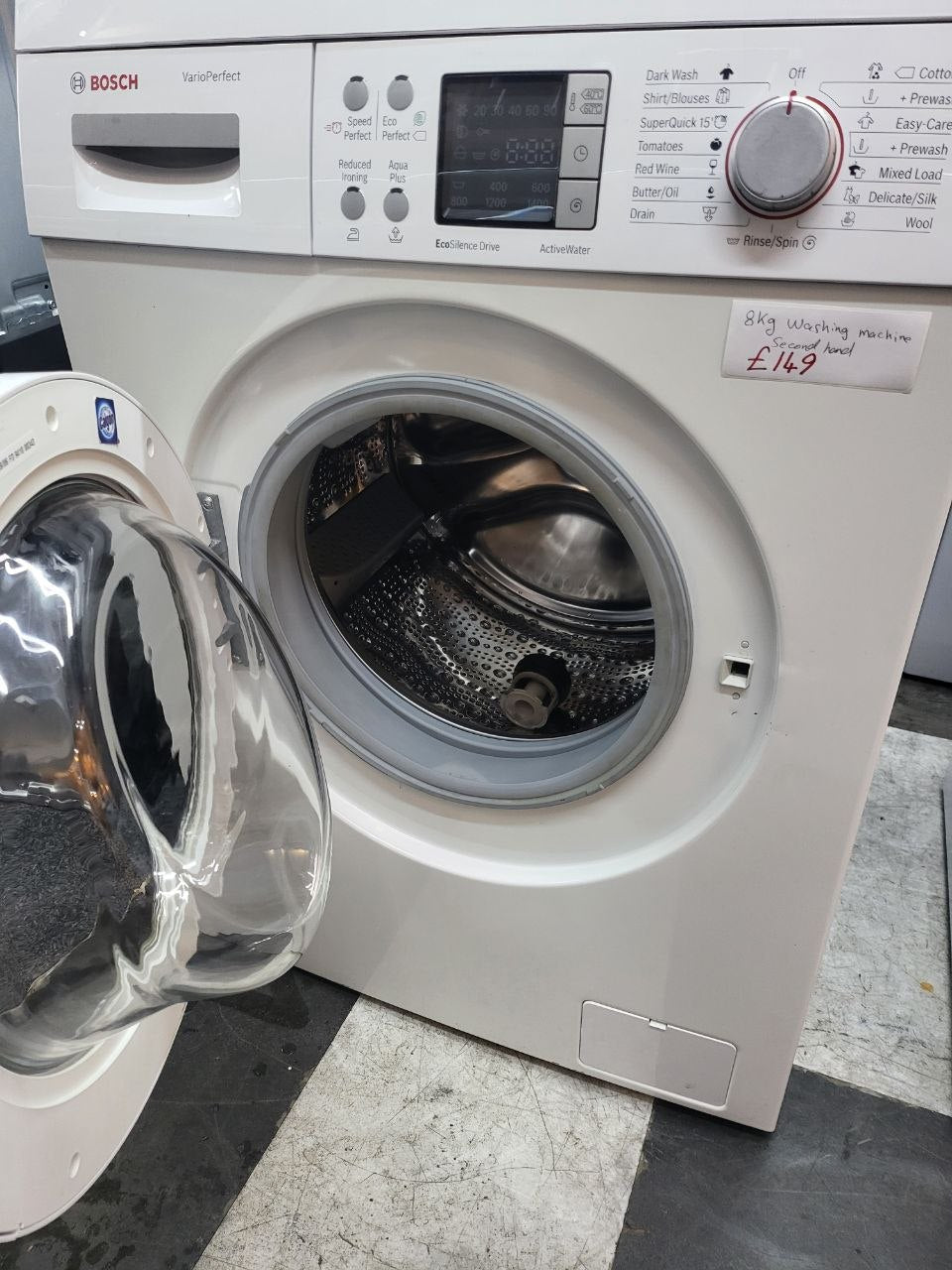 Bosch 8kg washing machine