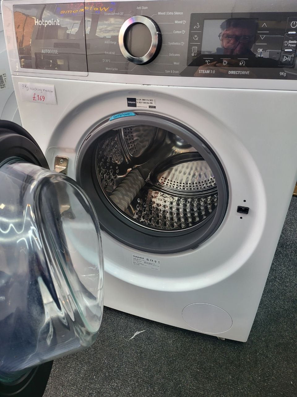 Hotpoint 9kg washing machine