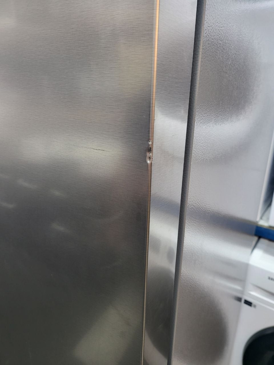 Hoover H-FRIDGE 700 MAXI HOSS3T918EIXK Non-Plumbed Total No Frost American Fridge Freezer - Inox - E Rated