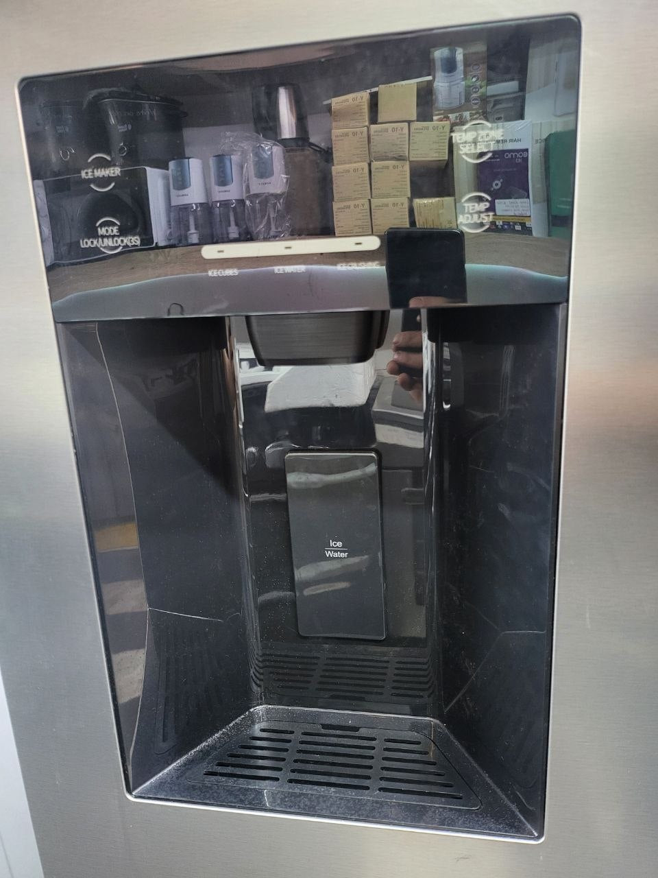 Hoover H-FRIDGE 700 MAXI HOSS3T918EIXK Non-Plumbed Total No Frost American Fridge Freezer - Inox - E Rated