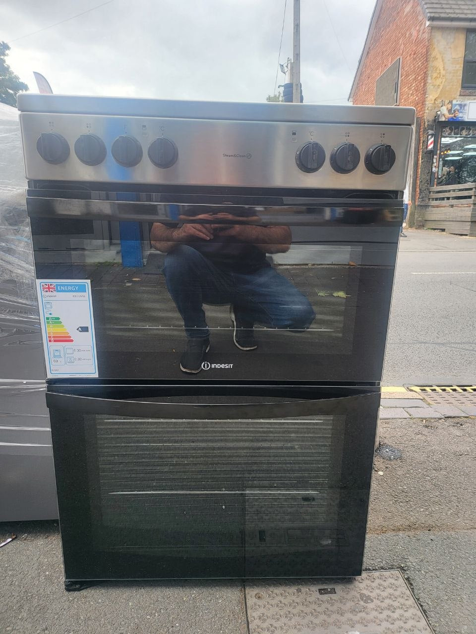 Indesit 4 burner electric cooker 60×60&nbsp;