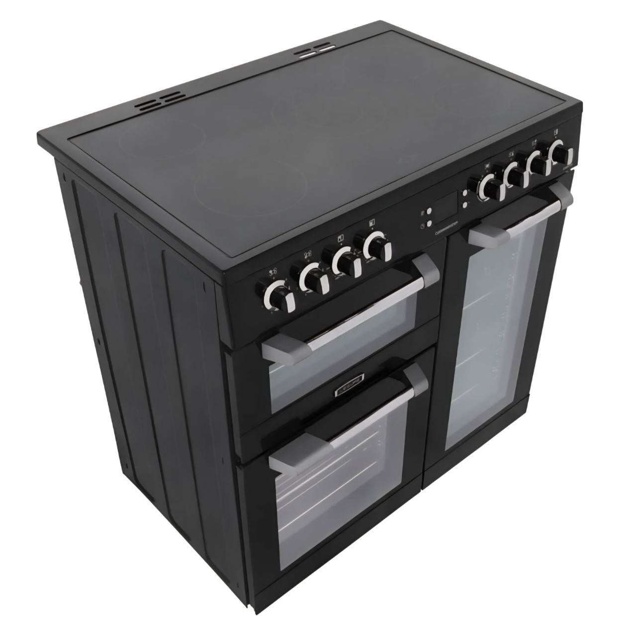 Leisure Cuisinemaster CS90C530K 90cm wide Electric Range Cooker with Ceramic Hob - Black - A/A/A Rated