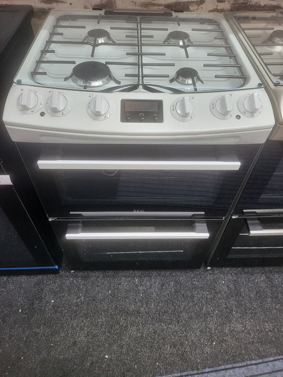 AEG GAS COOKER WHITE 60CM £559