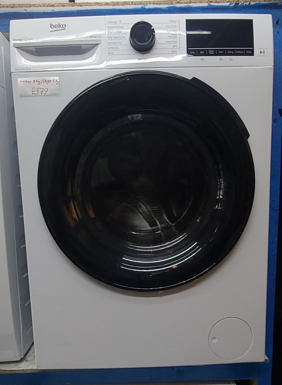 Beko washing/Drying machine £339 8kg washing 5kg drying