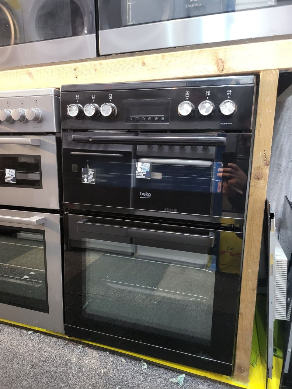 Beko electric cooker 4 ceramic burners 60 cm Double Ovens £279