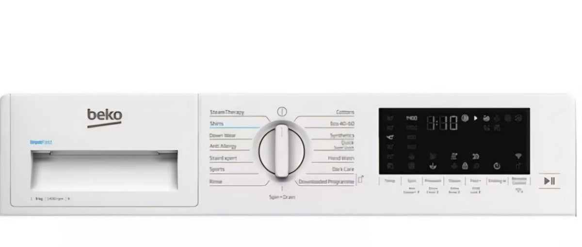 BEKO Pro WTIK94121F Integrated WiFi-enabled 9 kg 1400 Spin Washing Machine - White