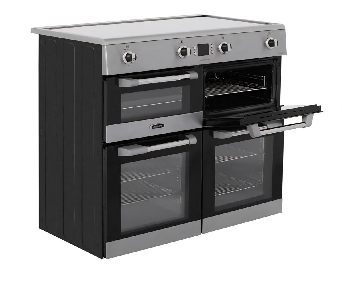 Leisure Cuisinemaster CS100D510X 100cm wide Electric Range Cooker with Induction Hob - Stainless Steel - A/A Rated