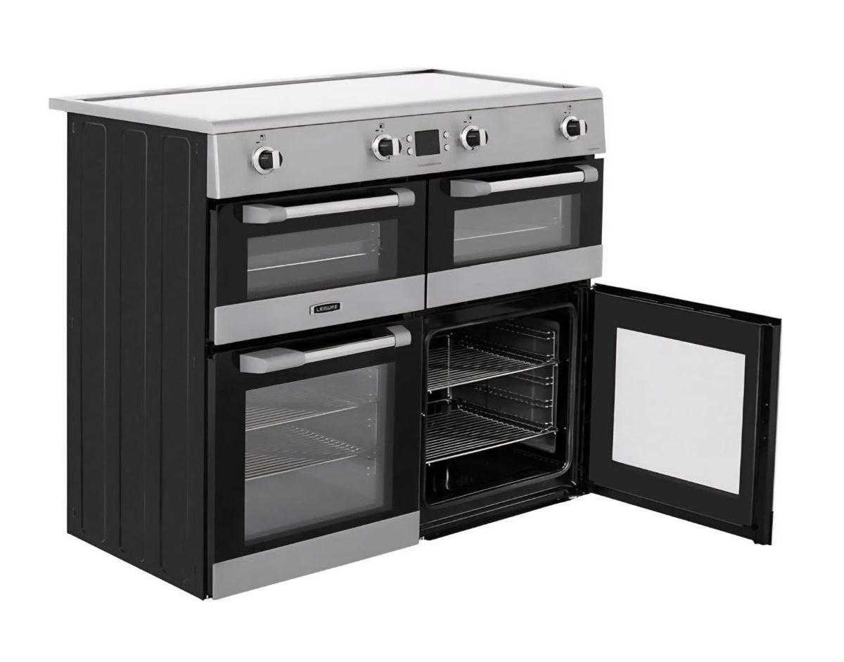 Leisure Cuisinemaster CS100D510X 100cm wide Electric Range Cooker with Induction Hob - Stainless Steel - A/A Rated