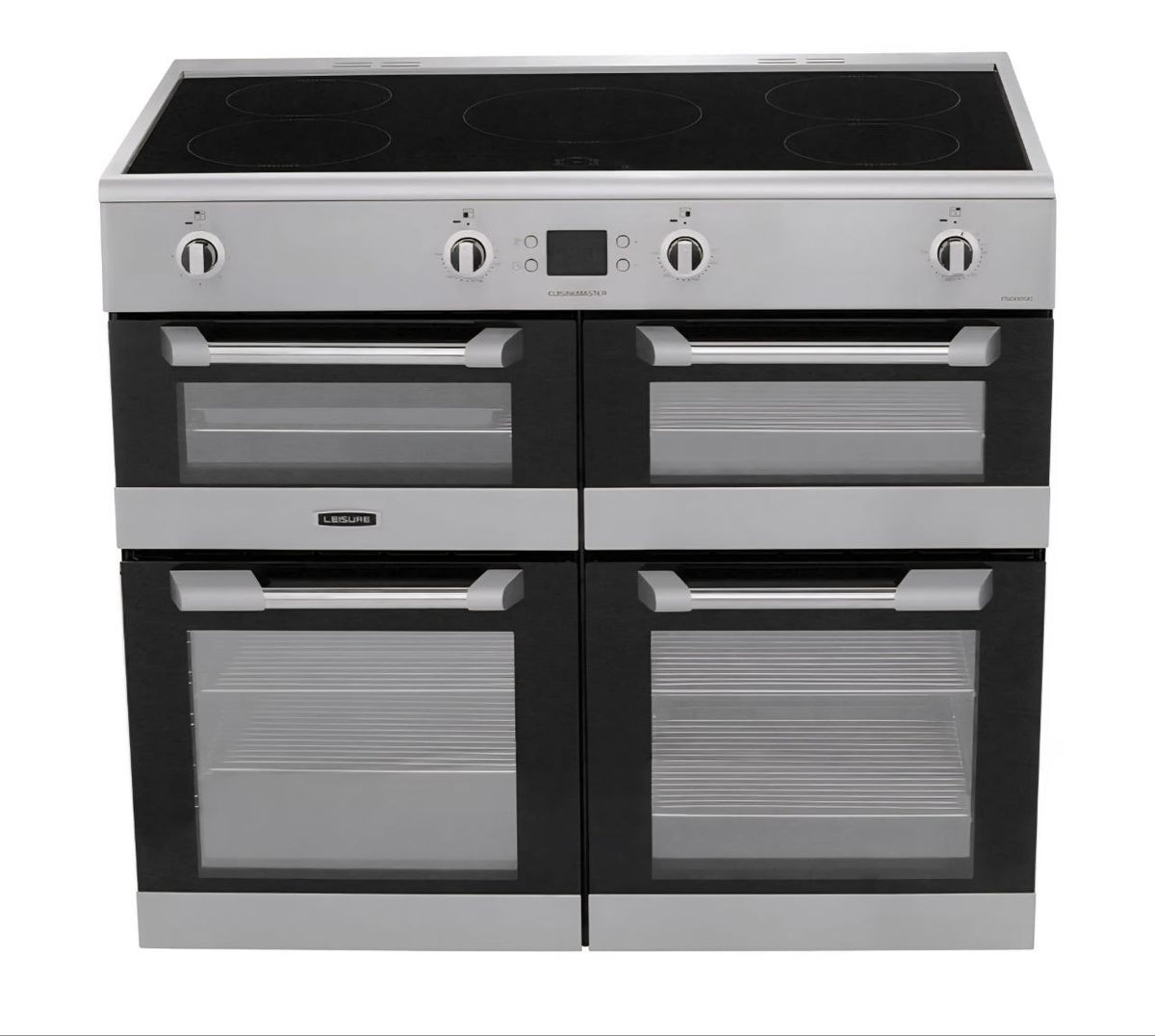 Leisure Cuisinemaster CS100D510X 100cm wide Electric Range Cooker with Induction Hob - Stainless Steel - A/A Rated