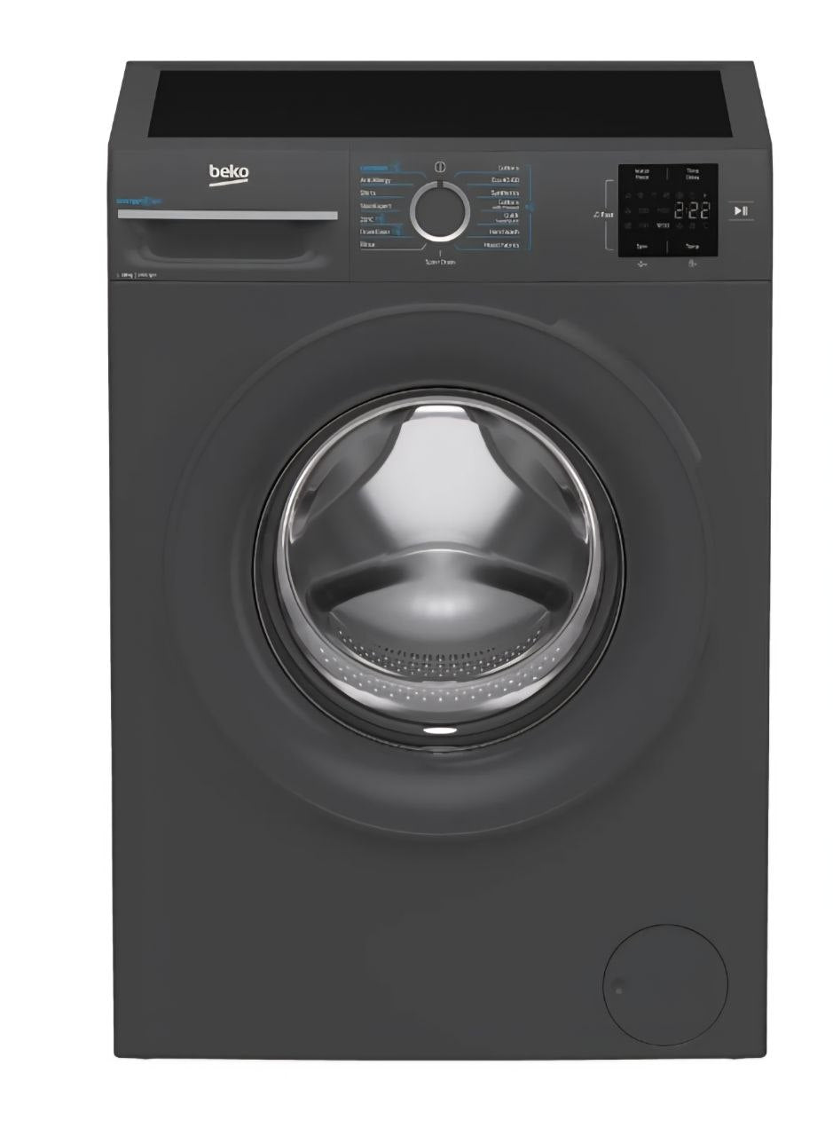 Beko EnergySpin™ B3W31041A 10kg Washing Machine with 1400 rpm - Anthracite - A Rated
