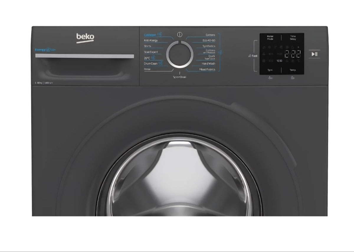 Beko EnergySpin™ B3W31041A 10kg Washing Machine with 1400 rpm - Anthracite - A Rated