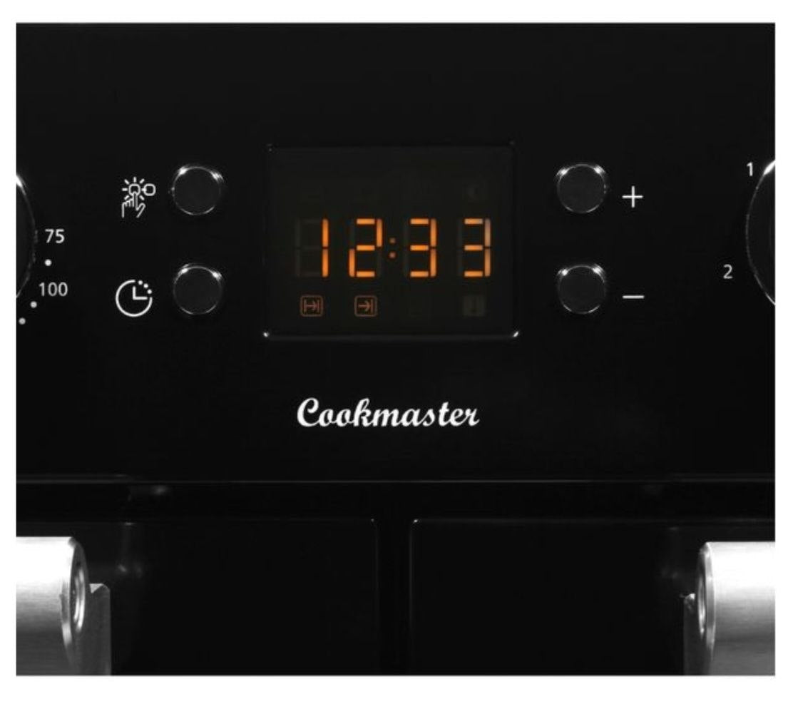 Leisure Cookmaster CK100C210K 100cm wide Electric Range Cooker with Ceramic Hob - Black - A/A Rated