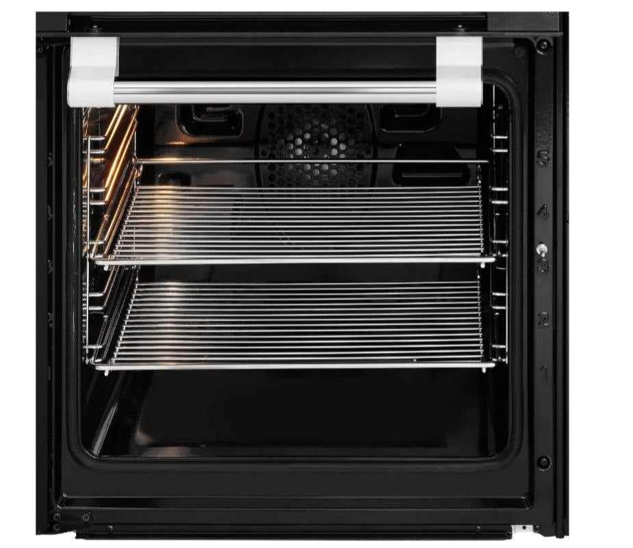 Leisure Cookmaster CK90F530X 90cm wide Dual Fuel Range Cooker with Gas Hob - Stainless Steel - A/A/A Rated