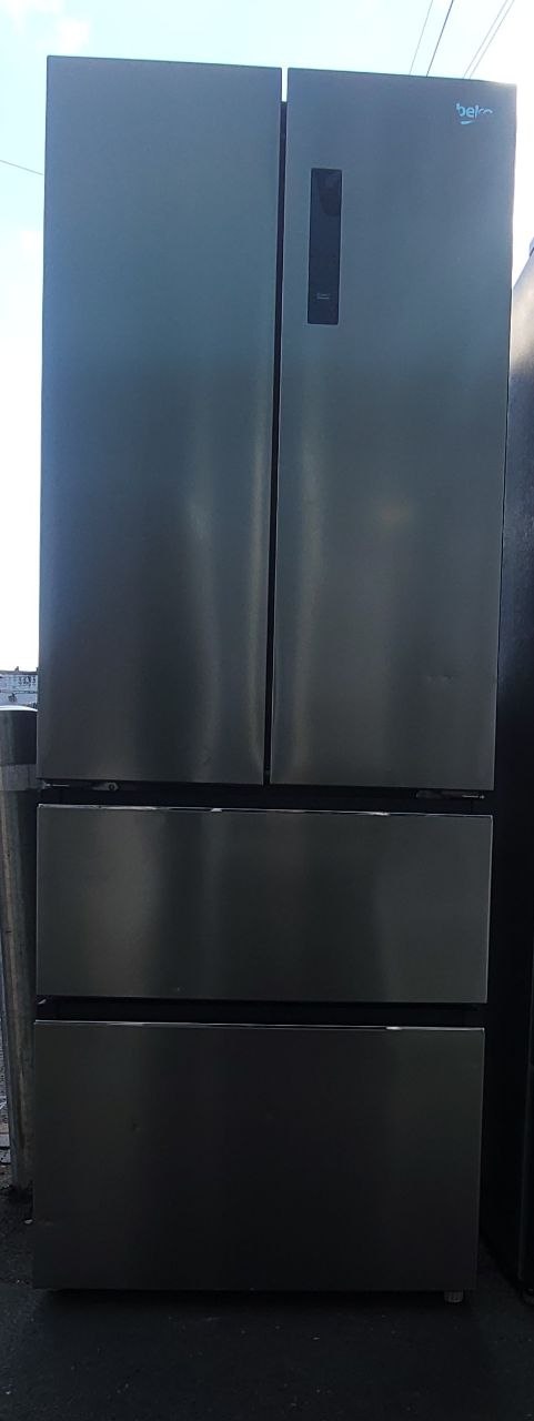 Beko French style Fridge/Freezer&nbsp; H: 188 cm W: 70 cm Double drawer Freezer