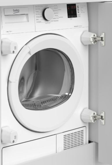 Beko DTIKP81131W Integrated Heat Pump Dryer, 8kg, White, A++ Rated
