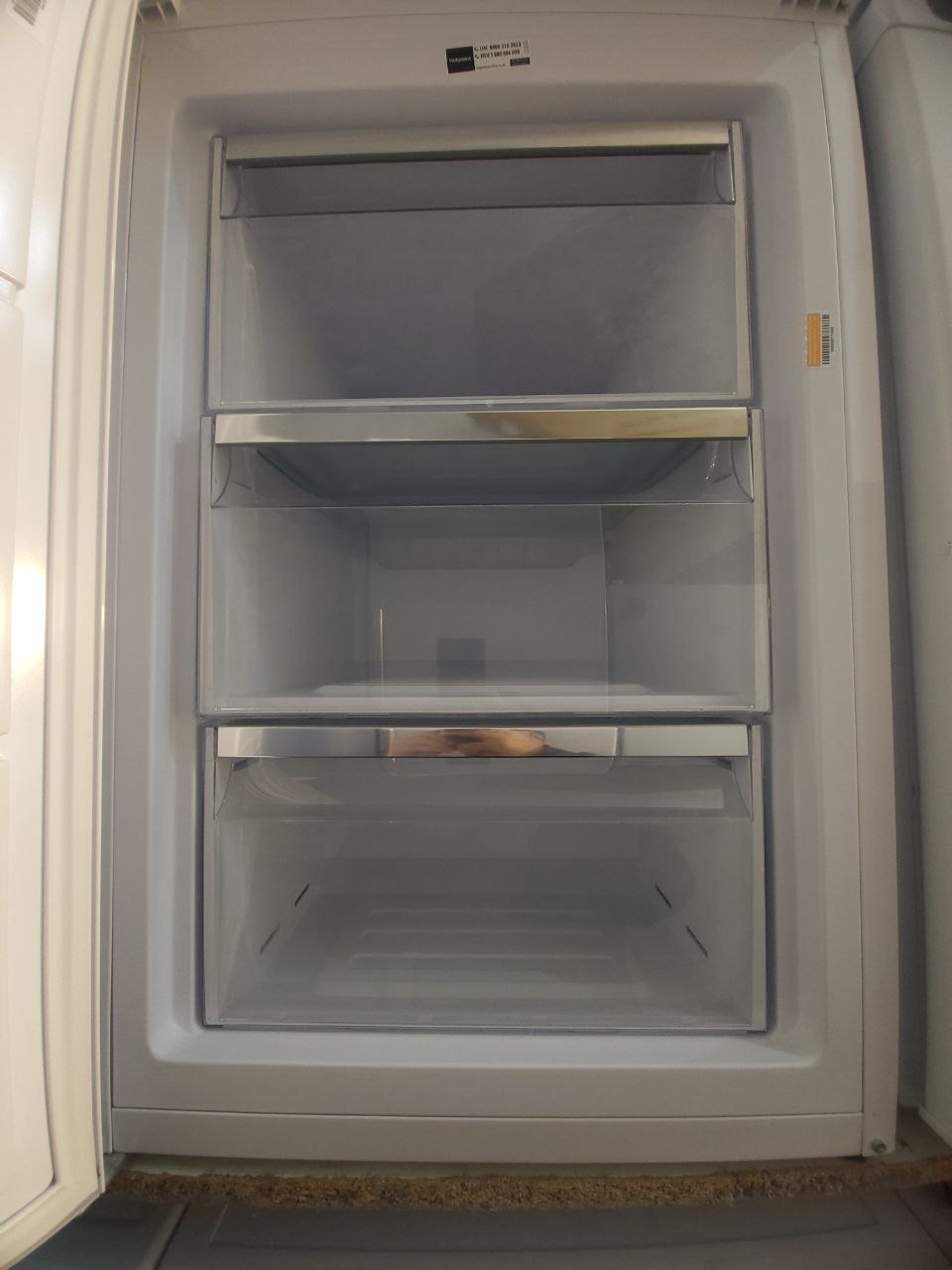 Hotpoint Undercounter Freezer  H: 80 cm W: 54 cm