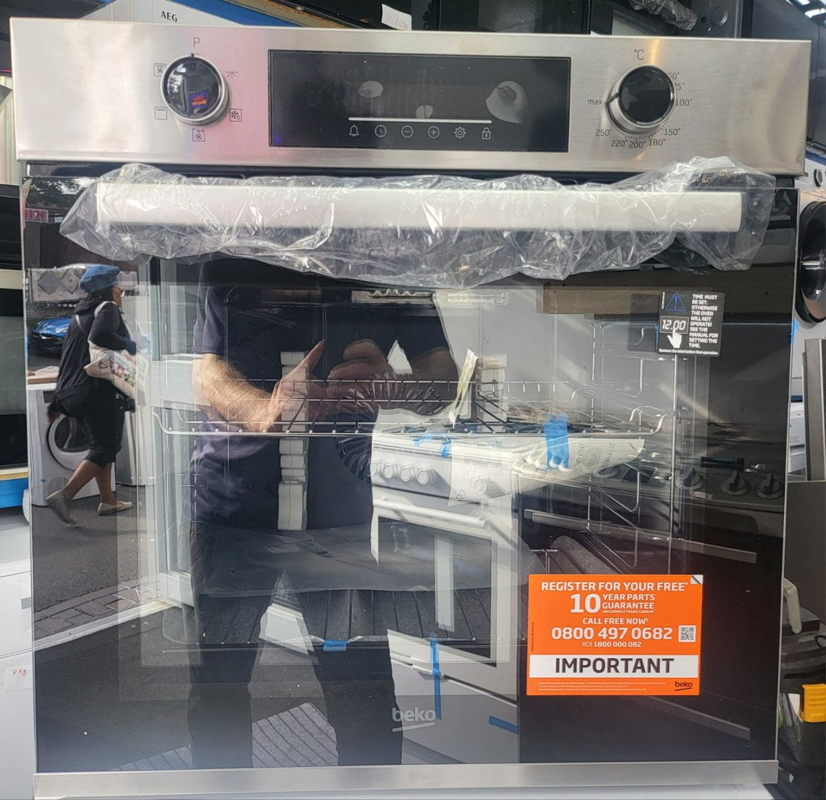 BEKO RecycledNet BBXIF243XC Electric Oven - Stainless Steel