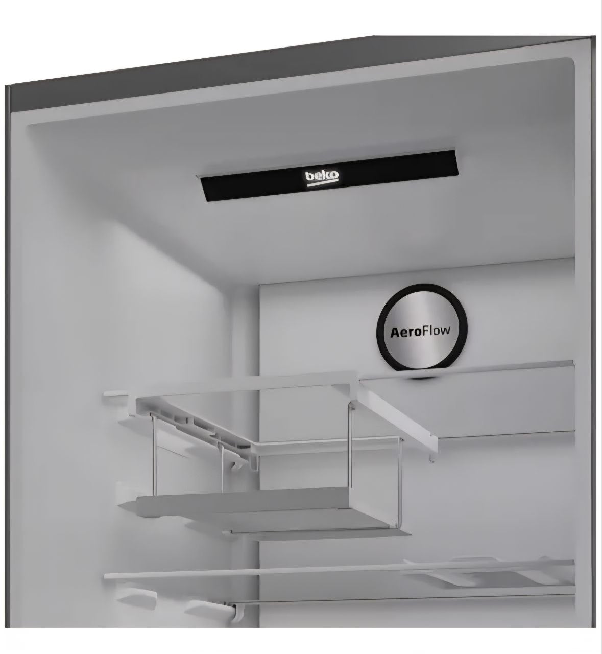 BEKO Pro HarvestFresh AeroFlow LNP4686LVW Tall Fridge - White