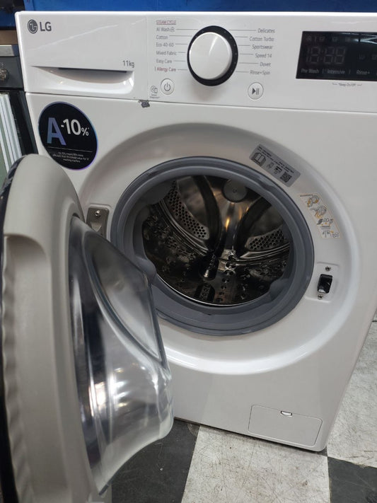LG washing machine 11 kg White