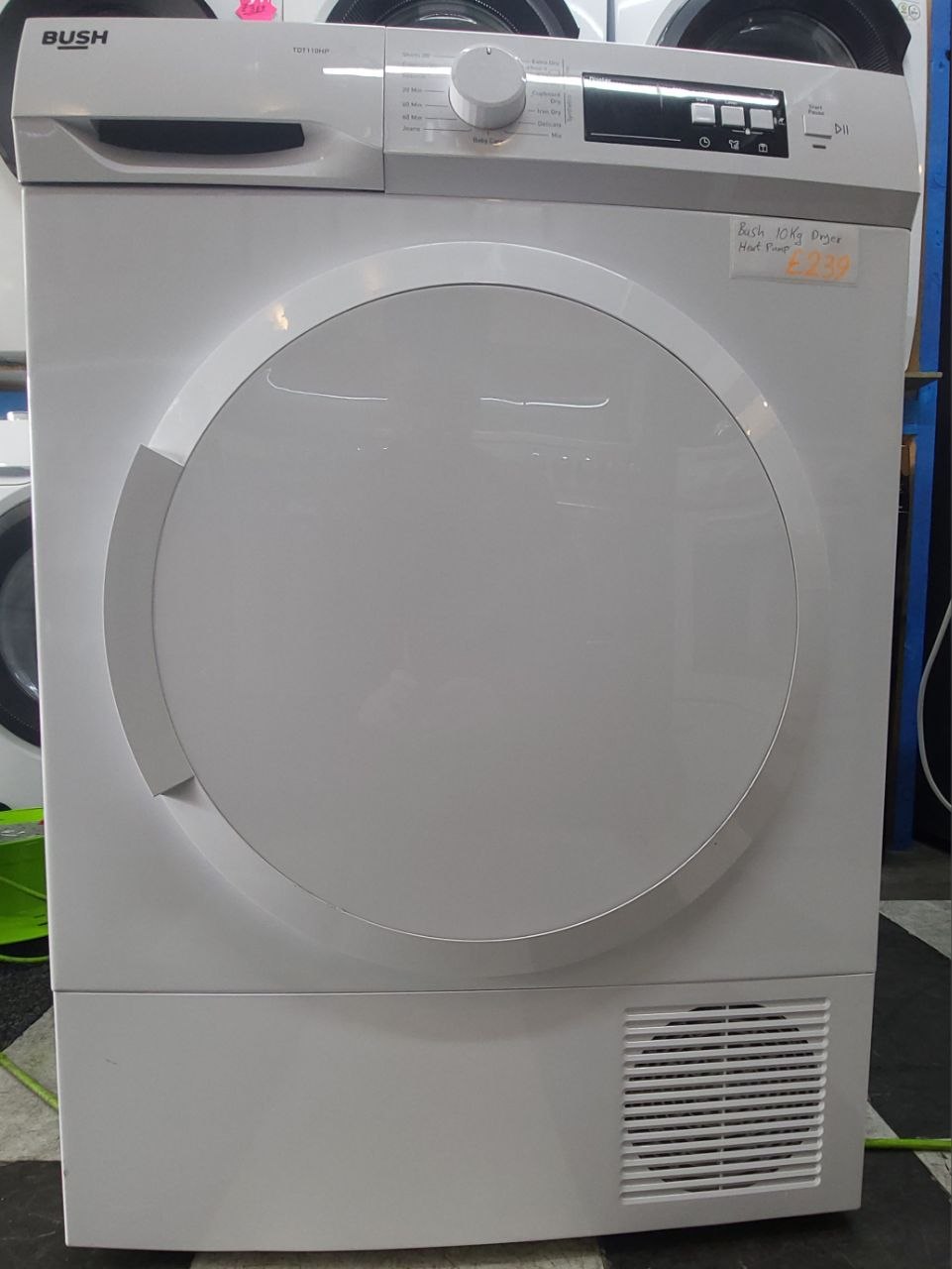 Bush 10kg heat pump Tumble Dryer New graded
