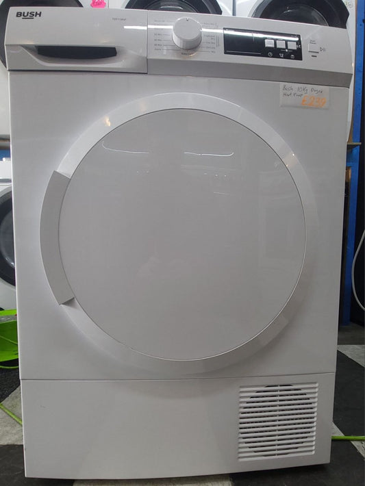 Bush 10kg heat pump Tumble Dryer New graded