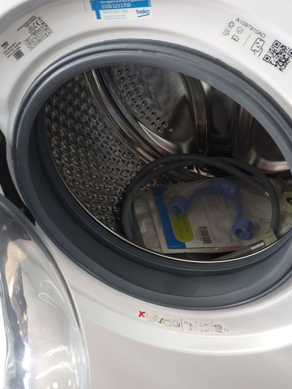 Beko 8kg washing machine Energy spin 1400 rpm
